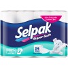 Selpak 3 laags Wc papier, 24 rollen