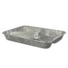 Aluminium menu schaal, 3 vak laag