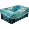 Plasticen HDPE Kratzakken, Transparant, 60/20x80 cm