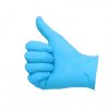 Latex handsch. Blauw large, 100st