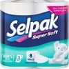 Selpak 3 laags 8 rollen soft Wc papier