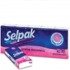 Selpak 4 laags zakdoeken Flower Scented, 10 x 10 st. p/pak