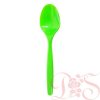 Dopla 20 gekleurde lepels groen, 17,5 cm