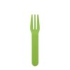 Dopla 20 gekleurde vorken lime, 17,5 cm