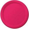 Dopla 50 gekleurde kleine borden fuchsia, 17 cm