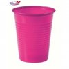 Dopla 100 gekleurde bekers fuchsia, 200 cc