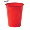Dopla 100 gekleurde bekers rood, 200 cc