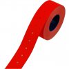Etiket rood 21x12mm