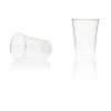 Plasticen transparant bekers, 100 stuks
